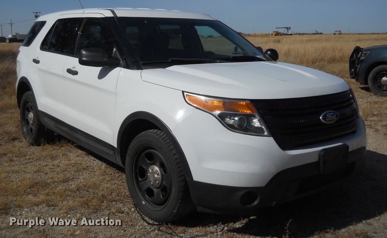 image for item DF4576 2013 Ford Explorer Police Interceptor  SUV