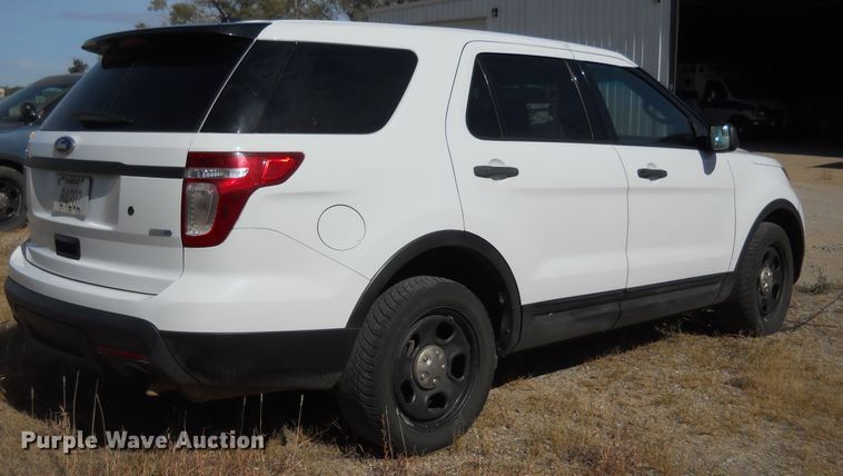 image for item DF4576 2013 Ford Explorer Police Interceptor  SUV