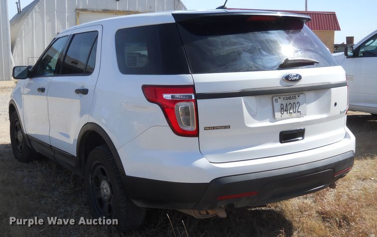 image for item DF4576 2013 Ford Explorer Police Interceptor  SUV
