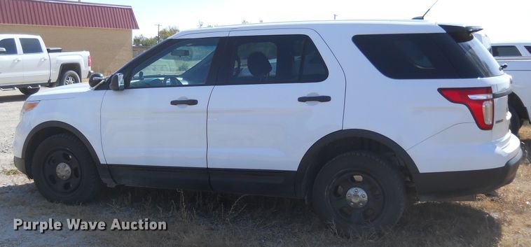 image for item DF4576 2013 Ford Explorer Police Interceptor  SUV