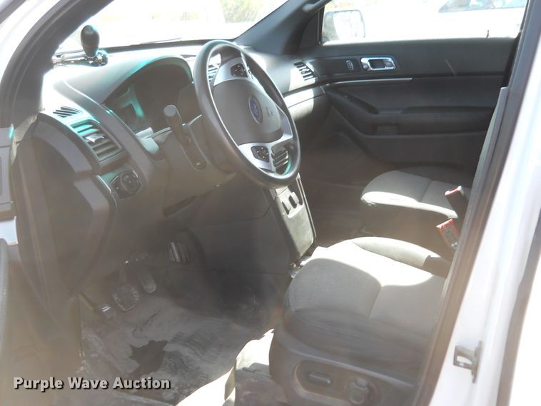 image for item DF4576 2013 Ford Explorer Police Interceptor  SUV