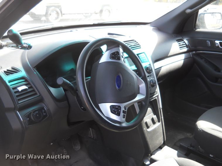 image for item DF4576 2013 Ford Explorer Police Interceptor  SUV