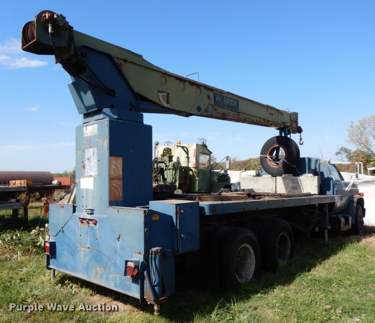 image for item DG6962 1983 GMC 7000  crane truck