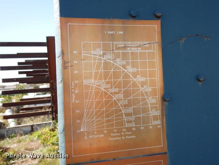 image for item DG6962 1983 GMC 7000  crane truck