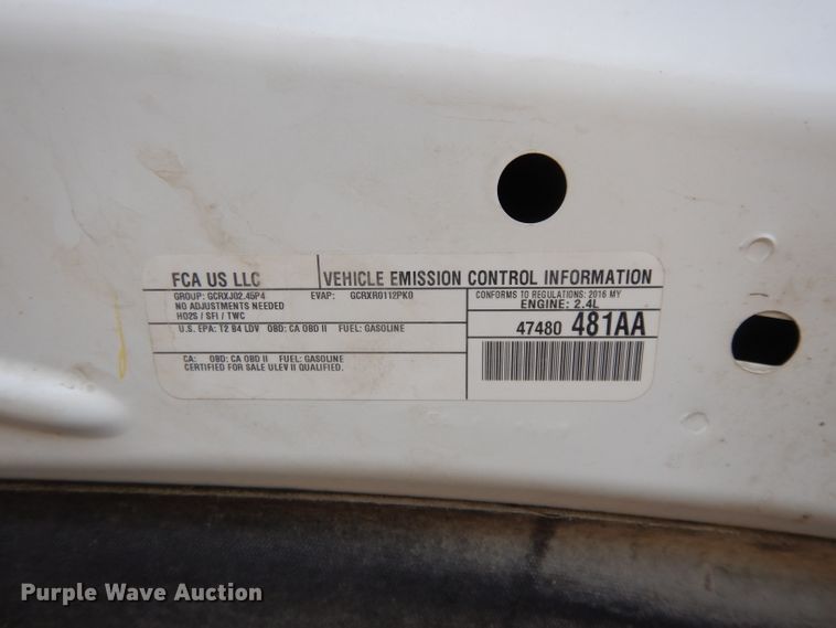 image for item DH3384 2016 Jeep Patriot  SUV