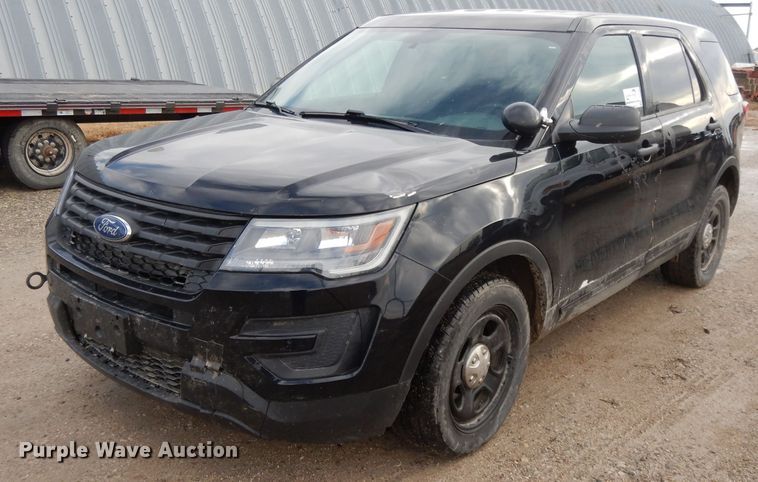 image for item DH3386 2017 Ford Explorer Police  SUV
