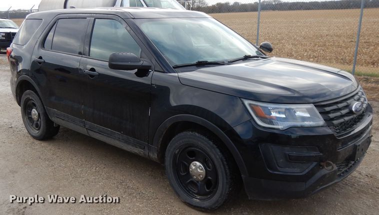 image for item DH3386 2017 Ford Explorer Police  SUV