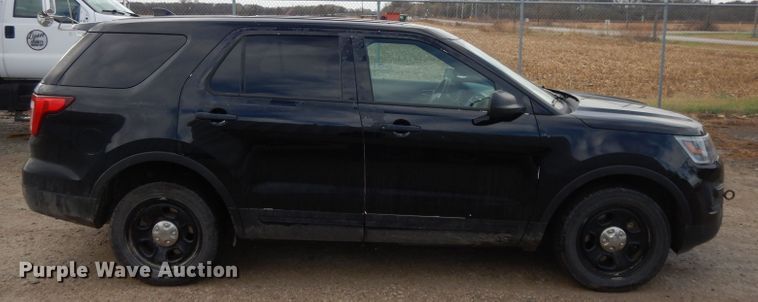 image for item DH3386 2017 Ford Explorer Police  SUV