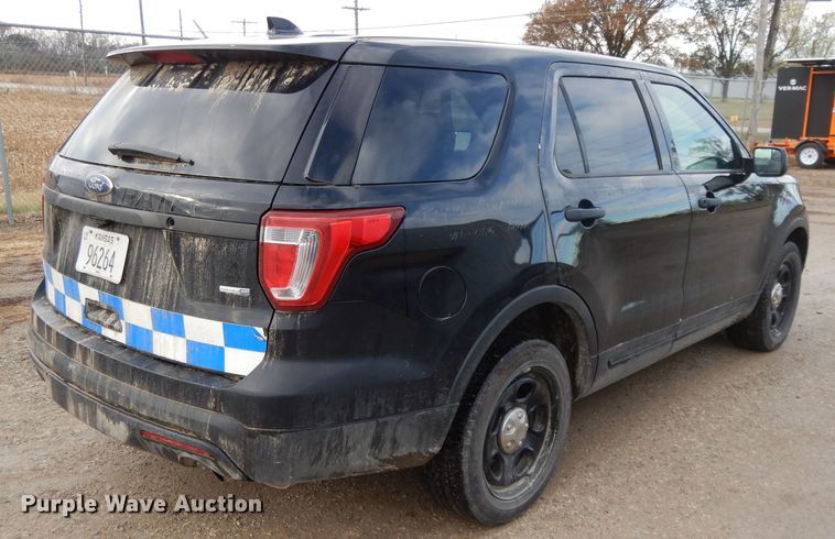 image for item DH3386 2017 Ford Explorer Police  SUV