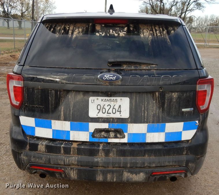 image for item DH3386 2017 Ford Explorer Police  SUV