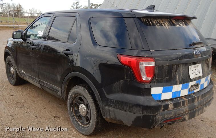 image for item DH3386 2017 Ford Explorer Police  SUV