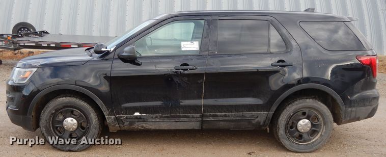 image for item DH3386 2017 Ford Explorer Police  SUV