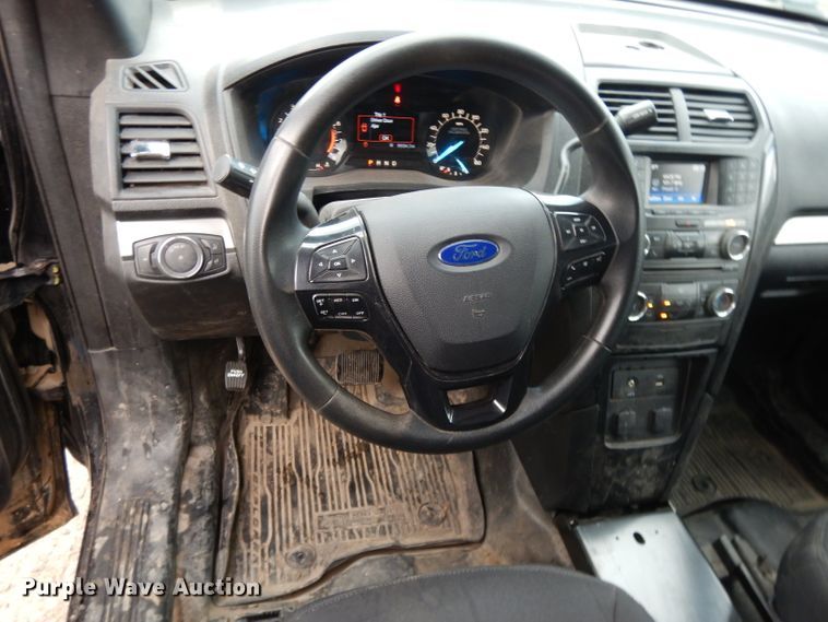 image for item DH3386 2017 Ford Explorer Police  SUV