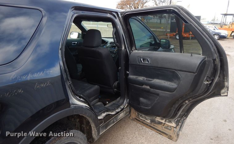 image for item DH3386 2017 Ford Explorer Police  SUV