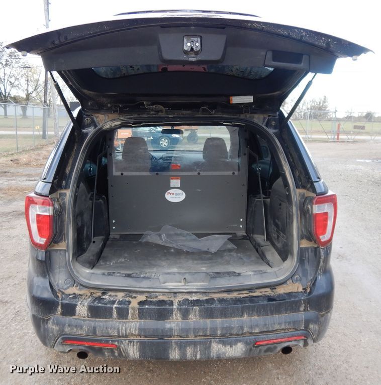 image for item DH3386 2017 Ford Explorer Police  SUV