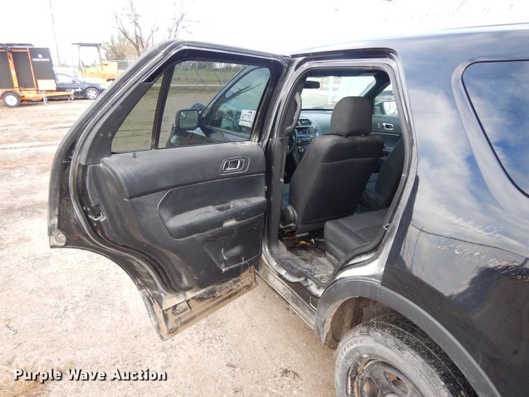 image for item DH3386 2017 Ford Explorer Police  SUV
