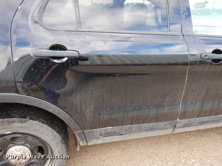 image for item DH3386 2017 Ford Explorer Police  SUV