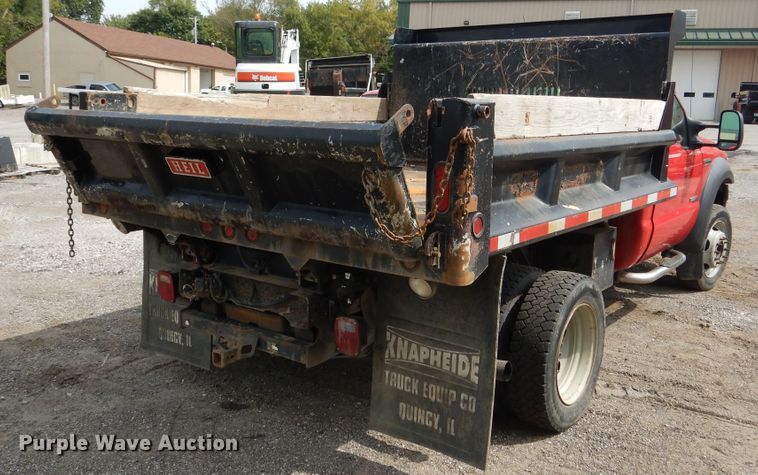 image for item DH7009 2007 Ford F550 Super Duty  dump truck