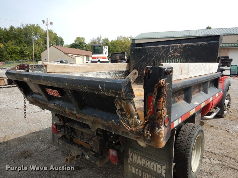 image for item DH7009 2007 Ford F550 Super Duty  dump truck