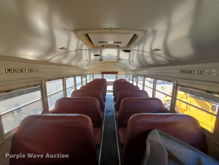 image for item DI5021 2002 Chevrolet CV200G Blue Bird  school bus