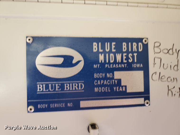 image for item DI5021 2002 Chevrolet CV200G Blue Bird  school bus