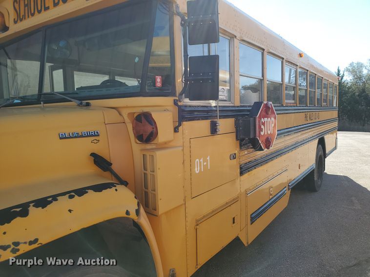 image for item DI5021 2002 Chevrolet CV200G Blue Bird  school bus