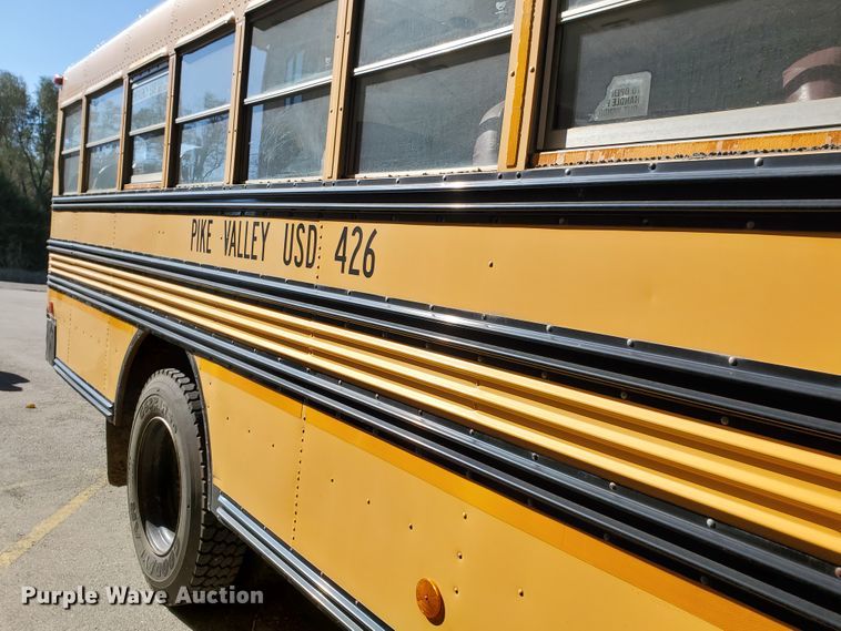 image for item DI5021 2002 Chevrolet CV200G Blue Bird  school bus