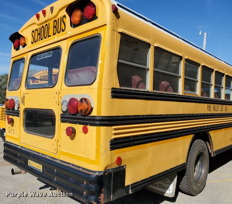 image for item DI5021 2002 Chevrolet CV200G Blue Bird  school bus