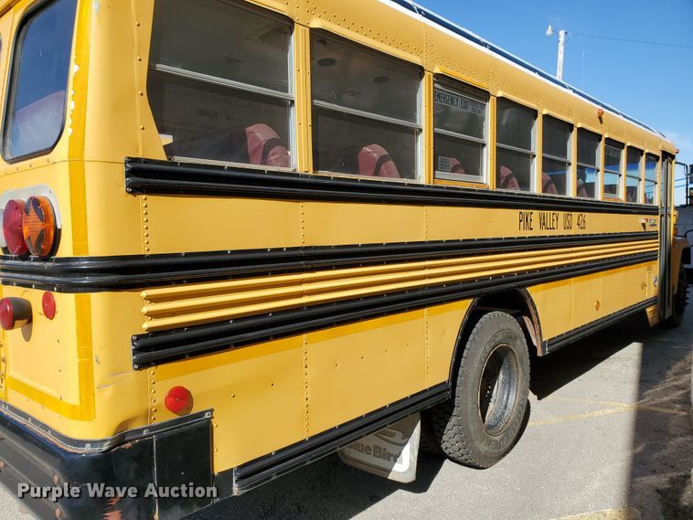 image for item DI5021 2002 Chevrolet CV200G Blue Bird  school bus