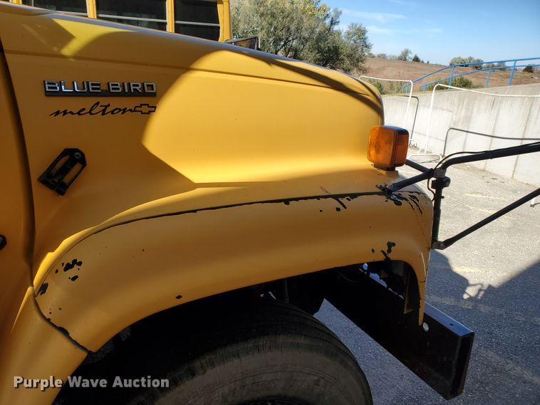 image for item DI5021 2002 Chevrolet CV200G Blue Bird  school bus