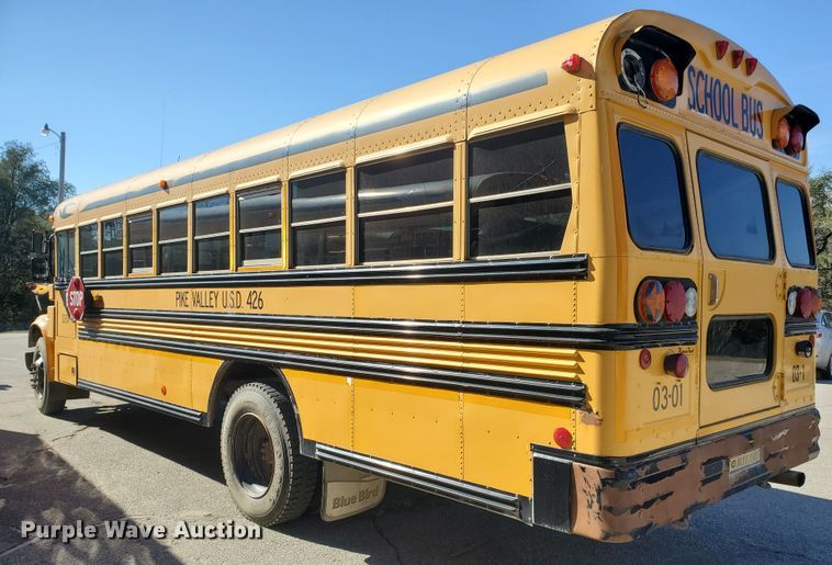 image for item DI5022 2003 International 3800 Blue Bird  school bus