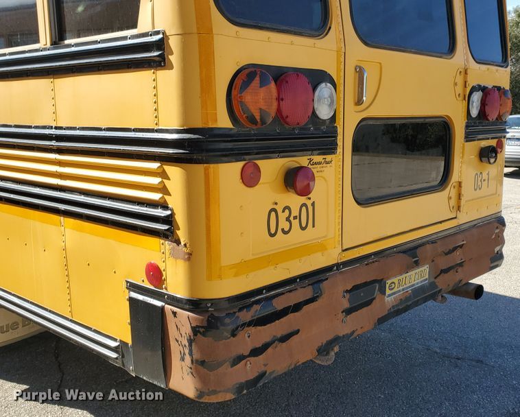 image for item DI5022 2003 International 3800 Blue Bird  school bus