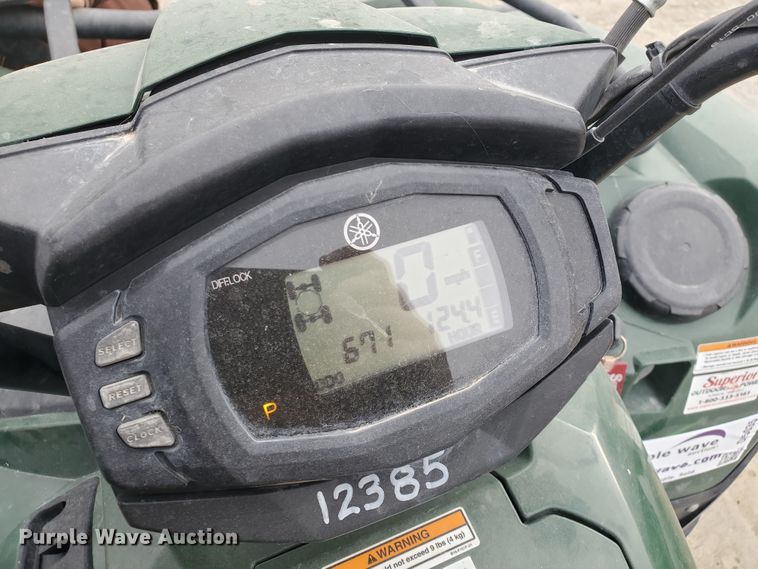 image for item DI5035 2016 Yamaha Grizzly  ATV