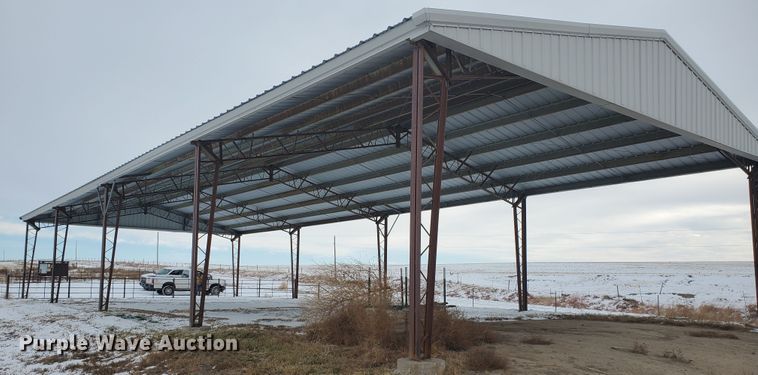 image for item DI5036 100'L x 40'W hay shed