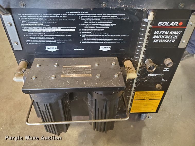 image for item DI5091 Solar 143-012-007 Kleen King anti-freeze recycler