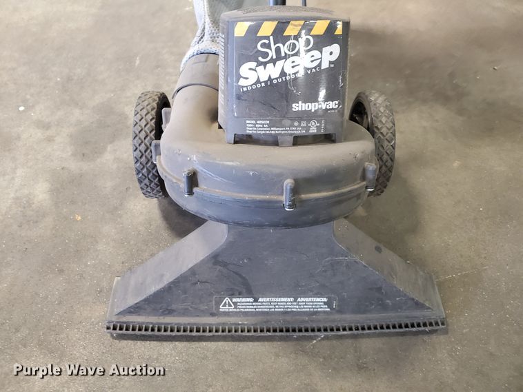 image for item DI5092 ShopVac 405EDI Shop Sweep vacuum