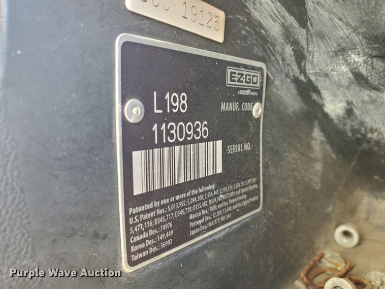 image for item DI5094 Ez-go  golf cart