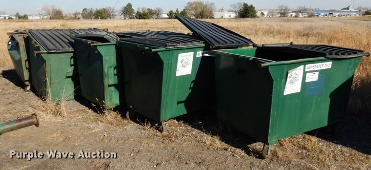 image for item DJ5767 (5) front load dumpsters