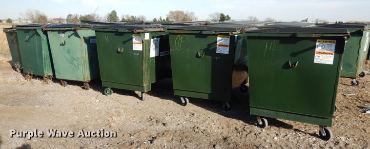 image for item DJ5769 (6) rear load dumpsters