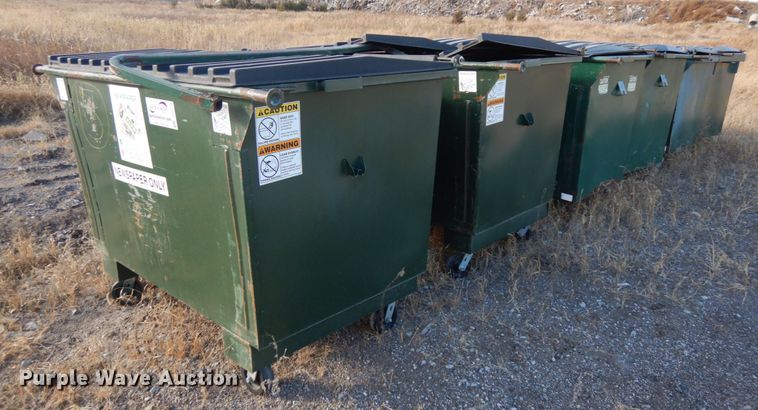 image for item DJ5770 (6) rear load dumpsters