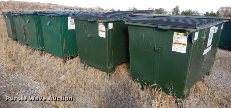 image for item DJ5770 (6) rear load dumpsters
