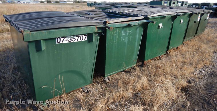 image for item DJ5770 (6) rear load dumpsters