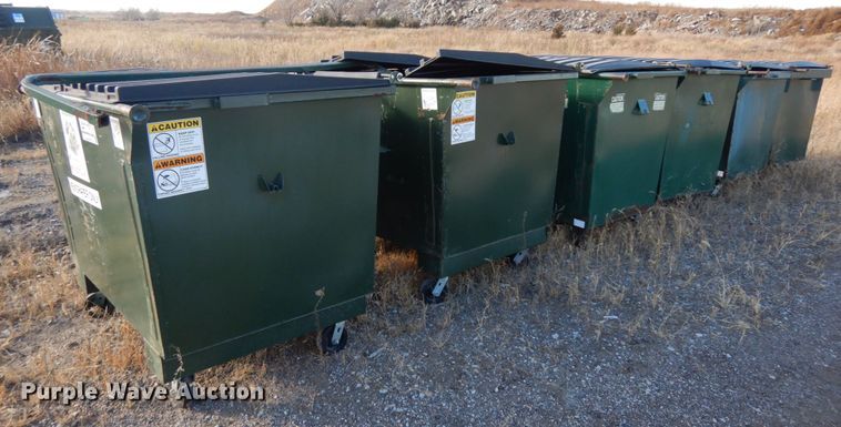 image for item DJ5770 (6) rear load dumpsters