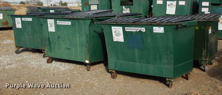 image for item DJ5771 (6) rear load dumpsters