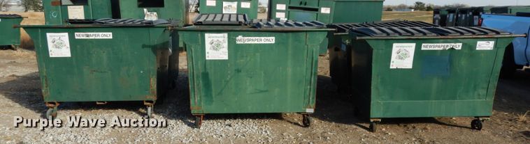 image for item DJ5771 (6) rear load dumpsters