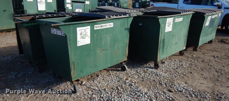 image for item DJ5771 (6) rear load dumpsters