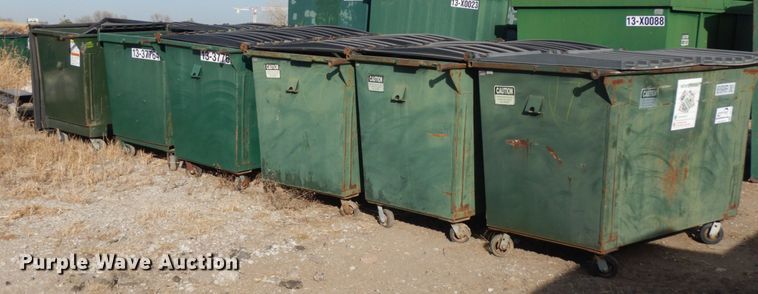 image for item DJ5772 (6) rear load dumpsters