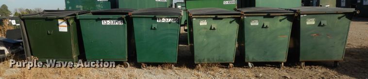 image for item DJ5772 (6) rear load dumpsters