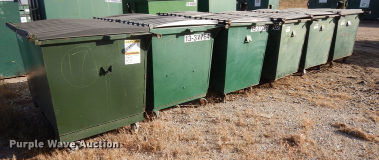 image for item DJ5772 (6) rear load dumpsters
