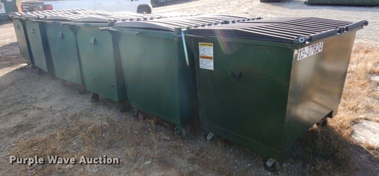 image for item DJ5772 (6) rear load dumpsters